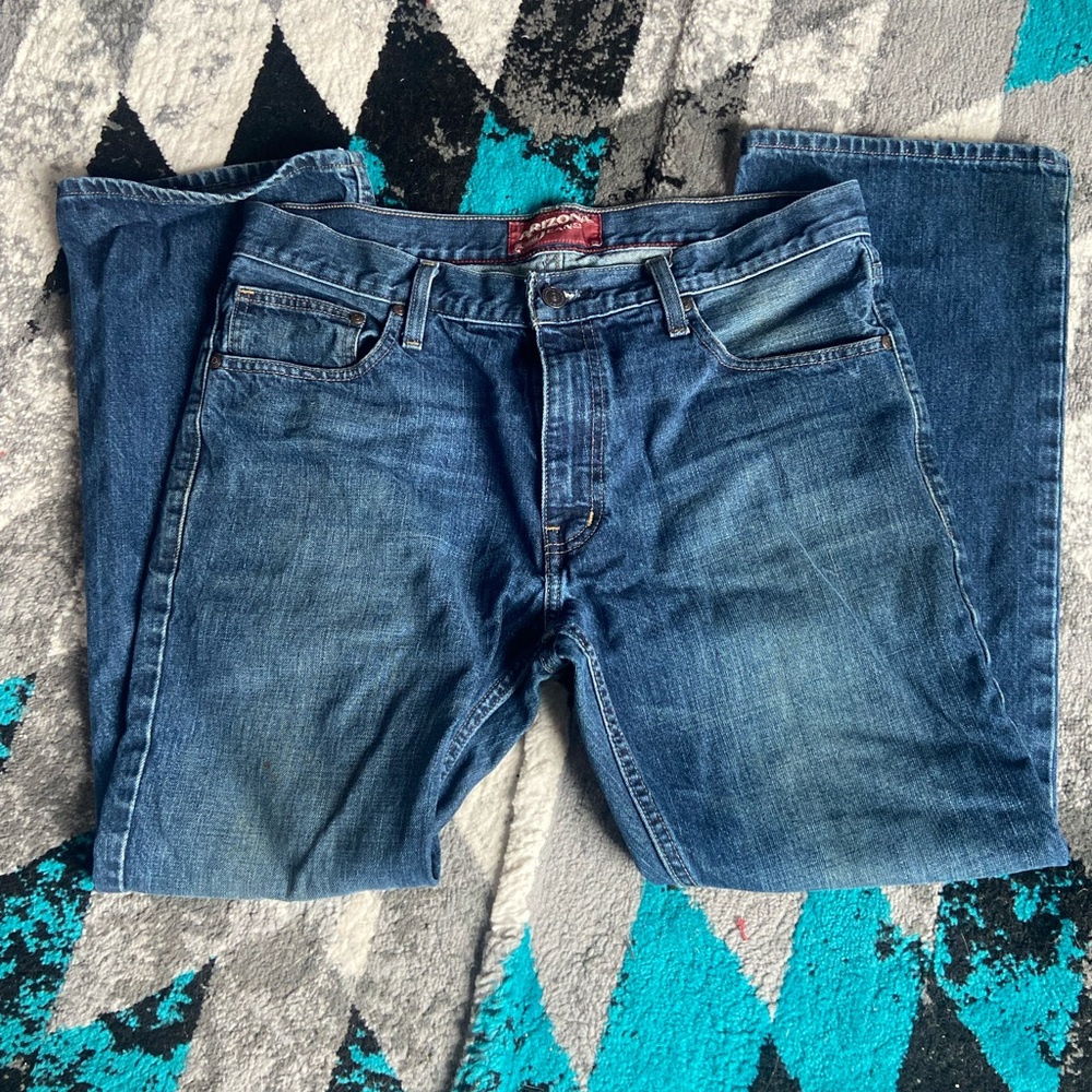 Arizona Jean Company Relaxed Fit Blue Jeans